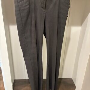 Express women’s editor  Charcoal Pinstripe Dress Pants sz12